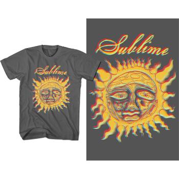 Sublime tričko Yellow Sun Šedá XL