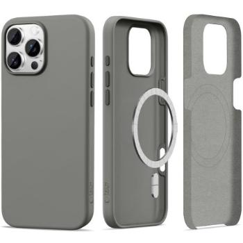 Tech-Protect Silicone MagSafe kryt na iPhone 16 Pro, šedý
