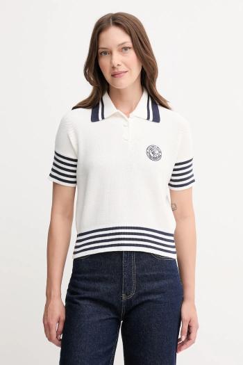 Bavlnený sveter United Colors of Benetton béžová farba, ľahký, 1294E301D