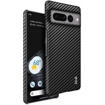 IMAK CARBON Ochranný obal pre Google Pixel 7 Pro čierny