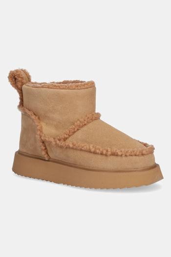 Inuikii velúr hócipő Shearling Micro bézs, 1001.026.0011.859