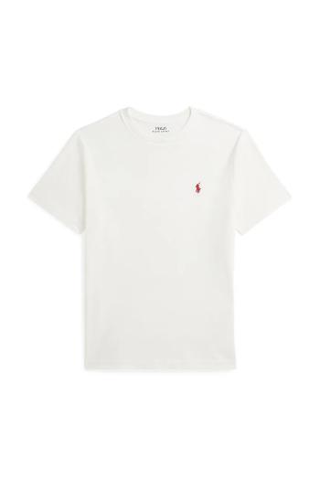 Tričko Polo Ralph Lauren biela farba, 323965839001