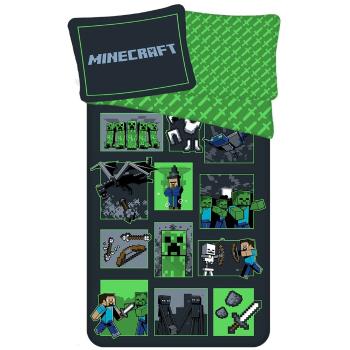 Jerry Fabrics Obliečky Minecraft - Survival Mode | 140 x 200 cm / 70 x 90 cm