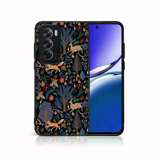 MY ART Kryt s vianočným dizajnom Oppo Reno12 Pro 5G WINTER (071)