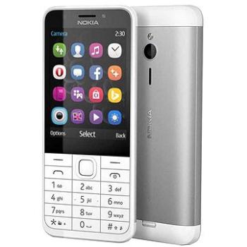 Nokia 230, biela, Dual SIM (A00026951)