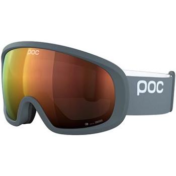 POC Fovea Mid Clarity Pegasi Grey/Spektris Orange One Size (7325549983304)