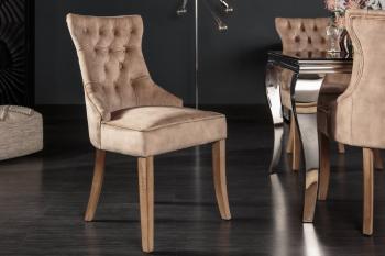 Chesterfield jedálenská stolička 2 ks FRIXON Dekorhome