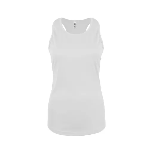 Just Cool Dámske športové tielko Cool - Arktická biela | XL