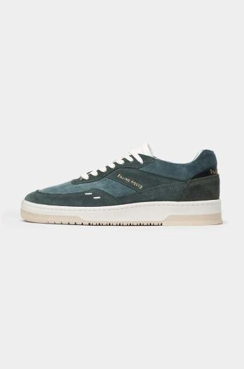 Semišové tenisky Filling Pieces Ace Spin Dice zelená farba, 57125751926
