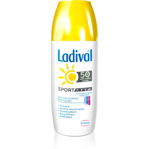 Ladival Aktiv transparentný ochranný sprej pre športovcov SPF 50+ 150 ml