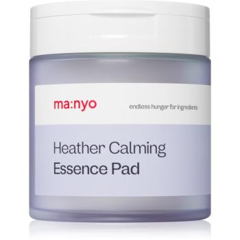 ma:nyo Heather Calming Essence Pad upokojujúce vankúšiky pre citlivú a suchú pleť 60 ks