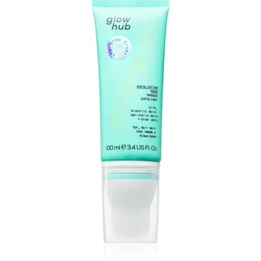 Glow Hub Glow Giver exfoliačná maska pre rozjasnenie pleti 100 ml