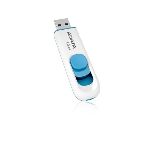 ADATA Flash Disk 32GB C008, USB 2.0 Classic, biela