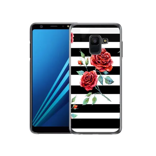 PROTEMIO MY ART kryt Samsung Galaxy A6 (A600) BLACK AND WHITE (034) (034)