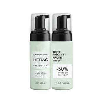 Lierac Súprava čistiacich pleťových pien (The Cleansing Foam) 2 x 150 ml