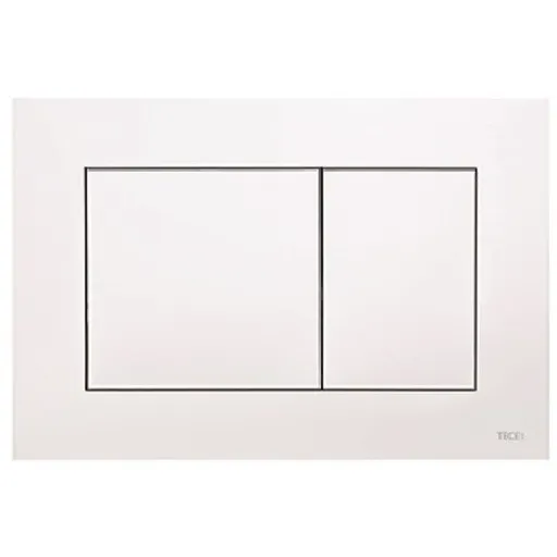 Ovládacie tlačidlo Tece TECEnow z plastu v bielej farbe lesk 9240400