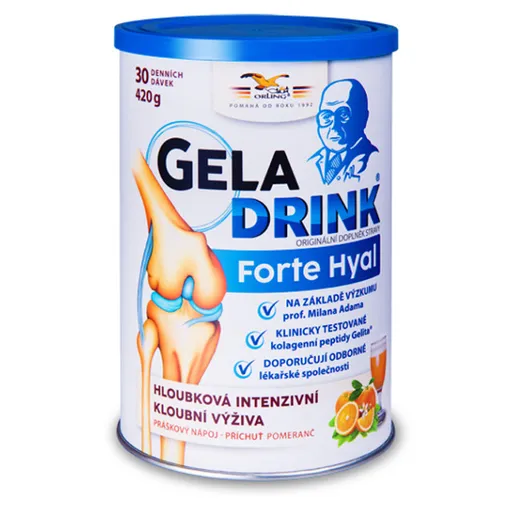 GELADRINK Forte Hyal nápoj pomaranč 420 g