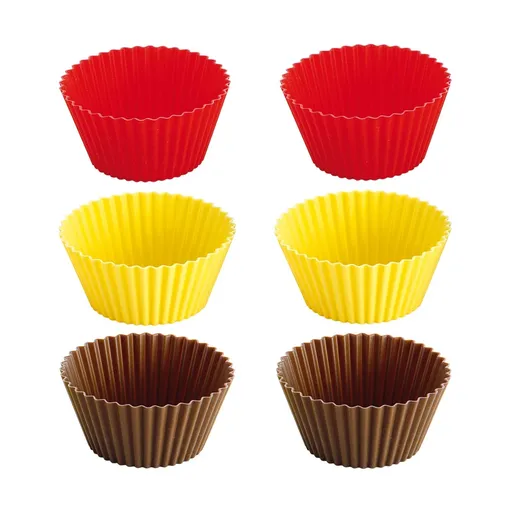 Košíčky silikónové DELÍCIA ø 9 cm, 6 ks