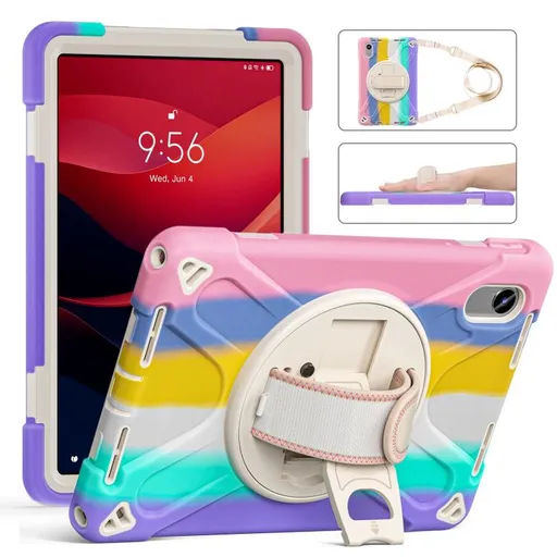 SOLID Odolný obal pre Lenovo Idea Tab / Tab K11 Gen2 RAINBOW