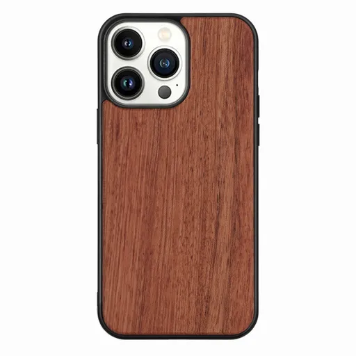 FOREST Drevený kryt Apple iPhone 14 Pro Max ROSEWOOD DARK
