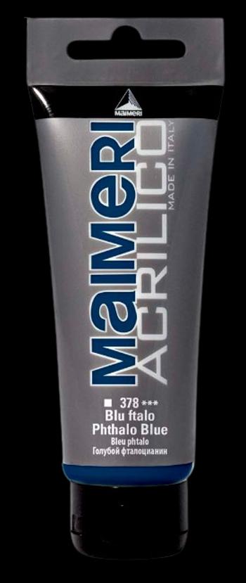 MAIMERI ACRILICO - Akrylové farby 378 - phthalo blue, 0,075 L