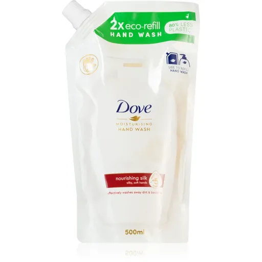 Dove Nourishing Silk tekuté mydlo náhradná náplň 500 ml