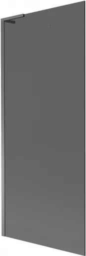 MEXEN/S - Next L vaňová zástena FIX 80 x 150, grafit, grafit metal 895-080-000-03-40-95