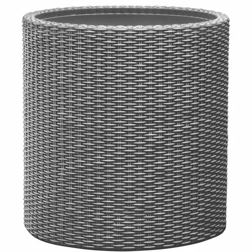 KETER Kvetináč BARREL M | sivá