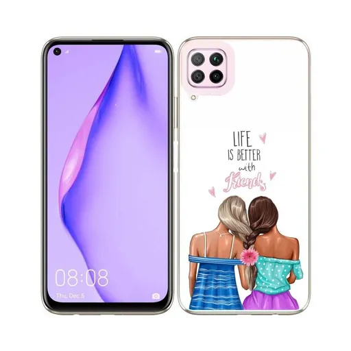 PROTEMIO MY ART Ochranný kryt Huawei P40 Lite  FRIENDS (060)