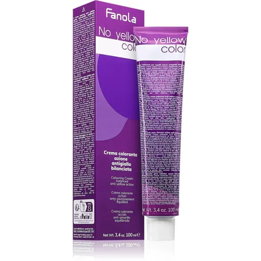 Fanola No Yellow Color farba na vlasy neutralizujúci žlté tóny odtieň Platinum Ice Blonde 10.ICE 100 ml