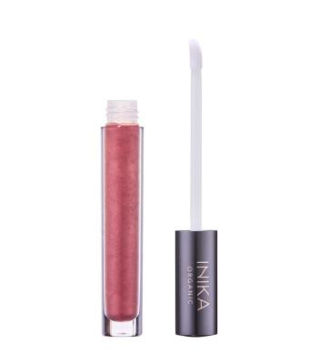 INIKA Organic Ošetrujúci lesk na pery (Lip Glaze) 5 ml Rosewood