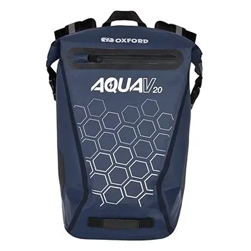 OXFORD Vodotesný batoh AQUA V20 (tmavý modrý, objem 20 l) (M006-393)