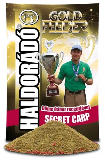 Haldorádó krmítková zmes gold feeder 1 kg - secret carp