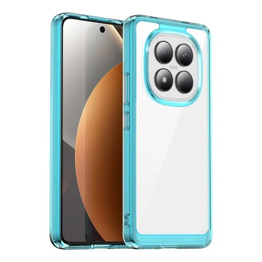 CRYSTAL Ochranný kryt pre Xiaomi Redmi Note 15 Pro tyrkysový