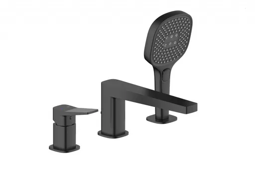 KFA - Batéria Malaga, vaňová, 3-dielna stojaca, čierna 4525-210-81