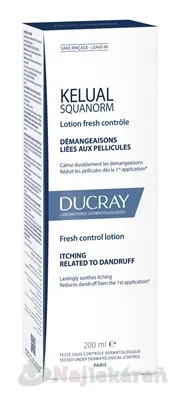 Ducray Kelual Squanorm Fresh Control roztok 200 ml