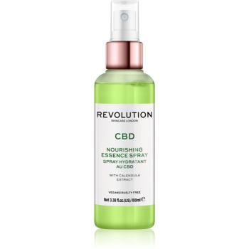 Revolution Skincare CBD vyživujúci pleťový sprej 100 ml