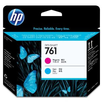 HP CH646A - originálna tlačová hlava HP 761, azúrová