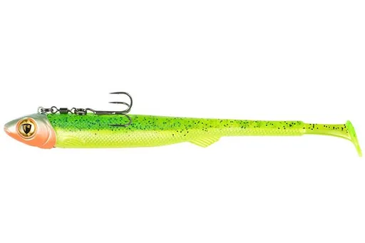 Fox rage gumová nástraha pelagic ready rig slick fast lemon tiger - 18 cm