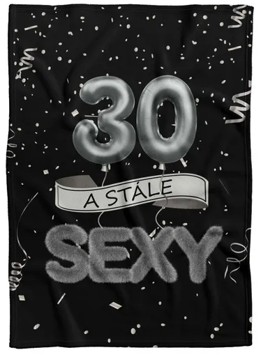 Deka Stále sexy – Čierna (vek: 30, Podšitie baránkom: NE)