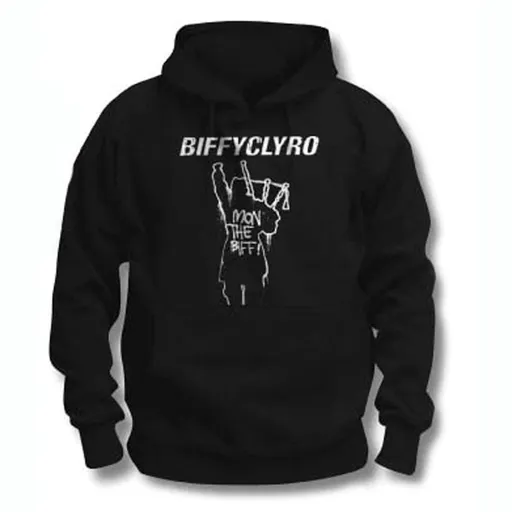 Biffy Clyro mikina Mon The Biff Čierna XL