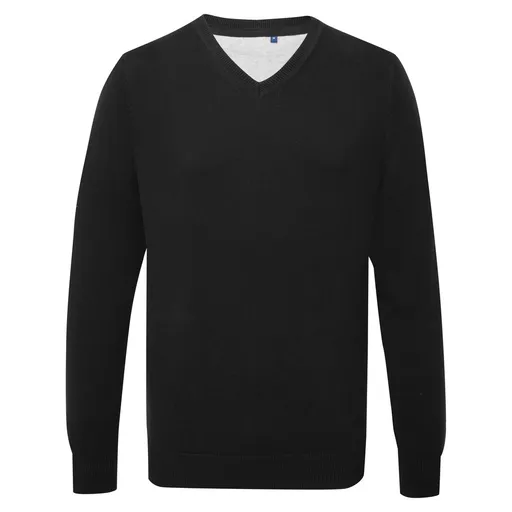 Asquith & Fox Pánsky sveter s výstrihom do V - Čierna | L