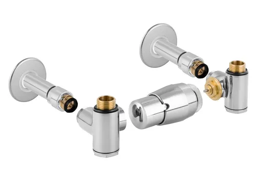 HOPA - INTER-SET, rohový ventil (Z8) - Farba - Chróm, Variant - Pravá RDINTERSETRC