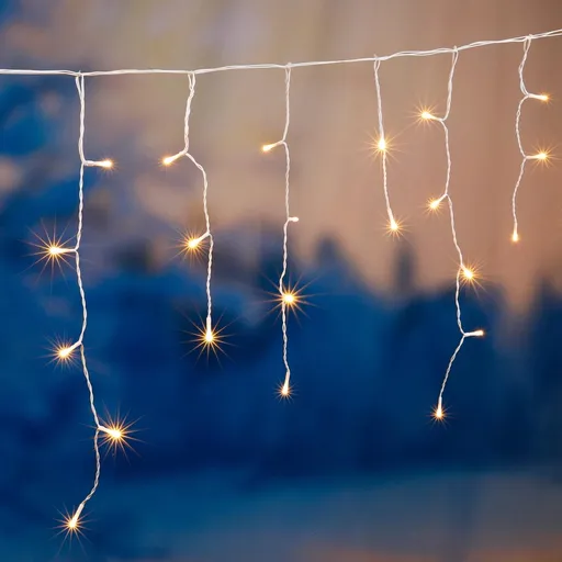 Haushalt international LED Světelný řetěz Mrznoucí kapky