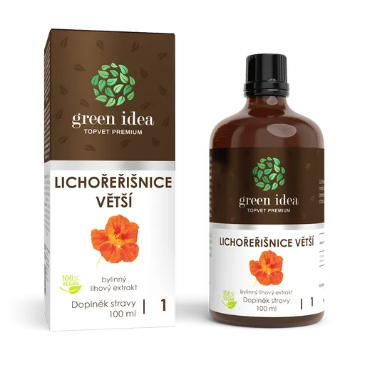 GREEN IDEA Kapucínka bylinný extrakt 100 ml