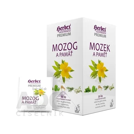 HERBEX Premium MOZOG A PAMÄŤ