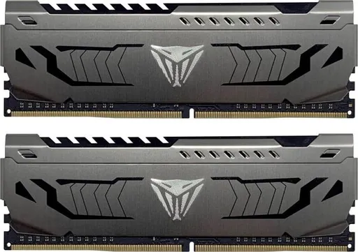 Patriot Viper Steel/DDR4/32GB/3600MHz/CL18/2x16GB/Grey