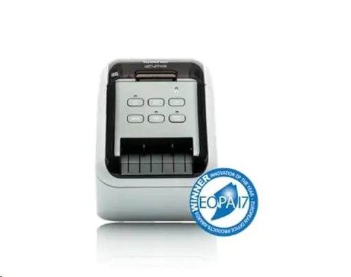 BROTHER tlačiareň štítkov QL-810W - 62mm, termotlač, USB WIFI Profi Tlačiareň Štítkov /po dokúpení DK-22251 tlač na červeno /