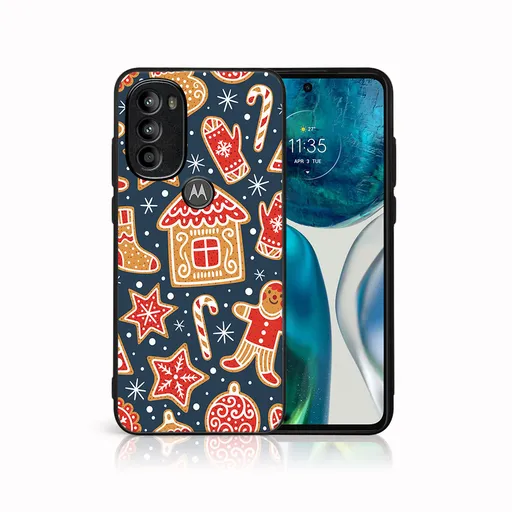 MY ART Kryt s vianočným dizajnom Motorola Moto G71 5G CHRISTMAS (069)