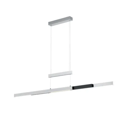 Trio Trajan led závesné osvetlenie hliník 375310505 TR375310505